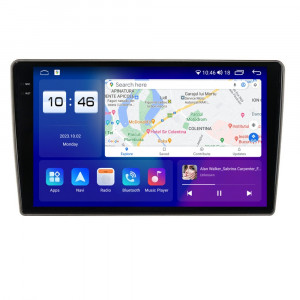 Navigatie dedicata cu Android Nissan Tiida 2004 - 2013, 8GB RAM, Radio GPS Dual Zone, Display 2K QLED 9.5" Touchscreen, Internet Wi-Fi si slot SIM 4G, Bluetooth, MirrorLink, USB, Waze 107466