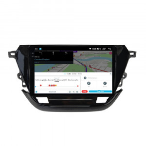 Navigatie dedicata cu Android Opel Corsa F dupa 2019, 4GB RAM, Radio GPS Dual Zone, Display 2K QLED 9.5" Touchscreen, Internet Wi-Fi si slot SIM 4G, Bluetooth, MirrorLink, USB, Waze 112266