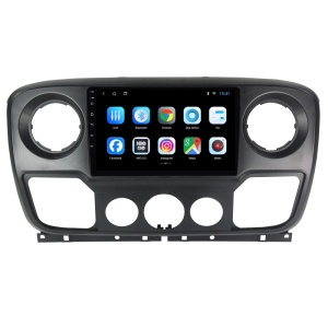 Navigatie dedicata cu Android Opel Movano B 2010 - 2019, 1GB RAM, Radio GPS Dual Zone, Display HD IPS 10" Touchscreen, Internet Wi-Fi, Bluetooth, MirrorLink, USB 100498566
