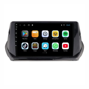 Navigatie dedicata cu Android Peugeot 2008 II dupa 2019, 4GB RAM, Radio GPS Dual Zone, Display HD IPS 9" Touchscreen, Internet Wi-Fi, Bluetooth, MirrorLink, USB - Img 4