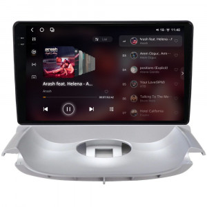 Navigatie dedicata cu Android Peugeot 206 1998 - 2009, 12GB RAM, Radio GPS Dual Zone, Display 2K QLED 9.5'' Touchscreen, Internet Wi-Fi si slot SIM 4G, Bluetooth, MirrorLink, USB, Waze 97406