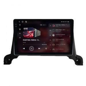 Navigatie dedicata cu Android Peugeot 3008 2016 - 2020, 12GB RAM, Radio GPS Dual Zone, Display 2K QLED 9.5" Touchscreen, Internet Wi-Fi si slot SIM 4G, Bluetooth, MirrorLink, USB, Waze 96896