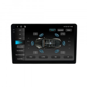 Navigatie dedicata cu Android Renault Clio V dupa 2019, 12GB RAM, Radio GPS Dual Zone, Display 2K QLED 9.5" Touchscreen, Internet Wi-Fi si slot SIM 4G, Bluetooth, MirrorLink, USB, Waze 99136