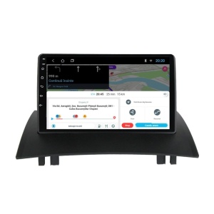 Navigatie dedicata cu Android Renault Megane II 2001 - 2009, 1GB RAM, Radio GPS Dual Zone, Display HD IPS 9" Touchscreen, Internet Wi-Fi, Bluetooth, MirrorLink, USB 100509576