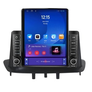 Navigatie dedicata cu Android Renault Megane III 2009 - 2016, 1GB RAM, Radio GPS Dual Zone, Touchscreen IPS 9.7" HD tip Tesla, Internet Wi-Fi, Bluetooth, MirrorLink, USB