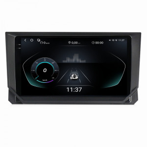 Navigatie dedicata cu Android Seat Arona 2017 - 2022, 12GB RAM, Radio GPS Dual Zone, Display 2K QLED 9.5" Touchscreen, Internet Wi-Fi si slot SIM 4G, Bluetooth, MirrorLink, USB, Waze 96106