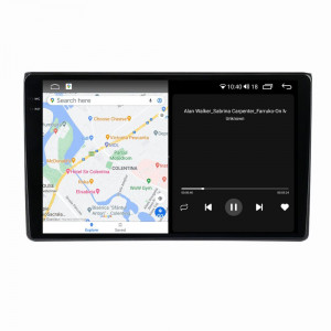Navigatie dedicata cu Android Seat Exeo 2009 - 2013, 8GB RAM, Radio GPS Dual Zone, Display 2K QLED 9.5" Touchscreen, Internet Wi-Fi si slot SIM 4G, Bluetooth, MirrorLink, USB, Waze 106256