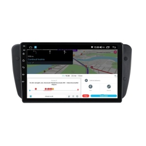 Navigatie dedicata cu Android Seat Ibiza IV 2008 - 2013, 4GB RAM, Radio GPS Dual Zone, Display HD QLED 9" Touchscreen, Internet Wi-Fi si slot SIM 4G, Bluetooth, MirrorLink, USB 100266726
