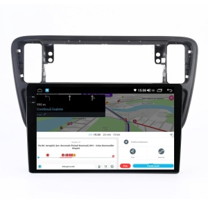 Navigatie dedicata cu Android Seat Mii 2011 - 2019, 4GB RAM, Radio GPS Dual Zone, Display 2K QLED 9.5" Touchscreen, Internet Wi-Fi si slot SIM 4G, Bluetooth, MirrorLink, USB 100296726