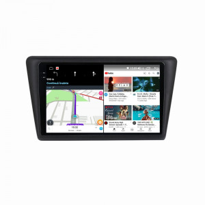 Navigatie dedicata cu Android Seat Toledo IV 2012 - 2019, 8GB RAM, Radio GPS Dual Zone, Display 2K QLED 9.5" Touchscreen, Internet Wi-Fi si slot SIM 4G, Bluetooth, MirrorLink, USB, Waze 110736