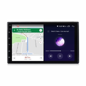 Navigatie dedicata cu Android Skoda Fabia I 1999 - 2008, 4GB RAM, Radio GPS Dual Zone, Display HD IPS 7" Touchscreen, Internet Wi-Fi si slot SIM 4G, Bluetooth, MirrorLink, USB 100014516