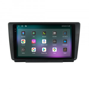 Navigatie dedicata cu Android Skoda Octavia II 2004 - 2013, 12GB RAM, Radio GPS Dual Zone, Display 2K QLED 9.5" Touchscreen, Internet Wi-Fi si slot SIM 4G, Bluetooth, MirrorLink, USB, Waze 96326