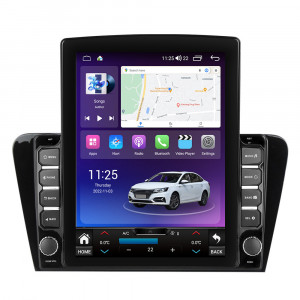 Navigatie dedicata cu Android Skoda Octavia III 2013 - 2020, 4GB RAM, Radio GPS Dual Zone, Touchscreen IPS 9.7" HD tip Tesla, Internet Wi-Fi si slot SIM 4G, Bluetooth, MirrorLink, USB