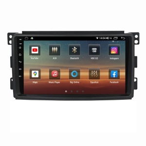 Navigatie dedicata cu Android Smart Fortwo 2007 - 2010, 4GB RAM, Radio GPS Dual Zone, Display HD QLED 9" Touchscreen, Internet Wi-Fi si slot SIM 4G, Bluetooth, MirrorLink, USB 100252806