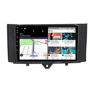 Navigatie dedicata cu Android Smart Fortwo 2011 - 2014, 4GB RAM, Radio GPS Dual Zone, Display HD IPS 9" Touchscreen, Internet Wi-Fi, Bluetooth, MirrorLink, USB - Img 7