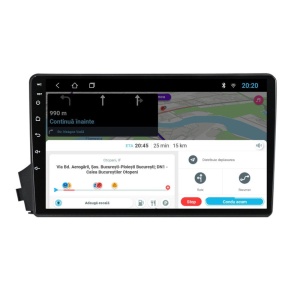 Navigatie dedicata cu Android Ssangyong Actyon 2005 - 2012, 2GB RAM, Radio GPS Dual Zone, Display HD IPS 9" Touchscreen, Internet Wi-Fi, Bluetooth, MirrorLink, USB 100530306