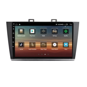 Navigatie dedicata cu Android Subaru Outback / Legacy 2014 - 2019, 4GB RAM, Radio GPS Dual Zone, Display HD QLED 9" Touchscreen, Internet Wi-Fi si slot SIM 4G, Bluetooth, MirrorLink, USB 100253646