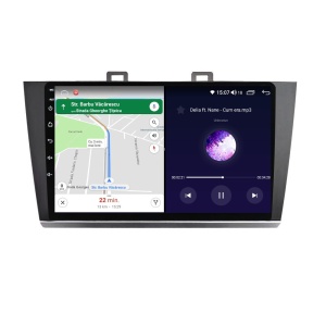 Navigatie dedicata cu Android Subaru Outback / Legacy 2014 - 2019, 4GB RAM, Radio GPS Dual Zone, Display HD QLED 9" Touchscreen, Internet Wi-Fi si slot SIM 4G, Bluetooth, MirrorLink, USB 100268646