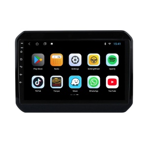 Navigatie dedicata cu Android Suzuki Ignis III dupa 2016, 2GB RAM, Radio GPS Dual Zone, Display HD QLED 9" Touchscreen, Internet Wi-Fi si slot SIM 4G, Bluetooth, MirrorLink, USB 100273416