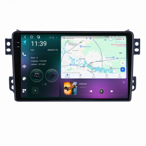 Navigatie dedicata cu Android Suzuki Splash 2008 - 2015, 12GB RAM, Radio GPS Dual Zone, Display 2K QLED 9.5" Touchscreen, Internet Wi-Fi si slot SIM 4G, Bluetooth, MirrorLink, USB