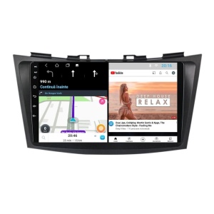 Navigatie dedicata cu Android Suzuki Swift IV 2010 - 2017, 1GB RAM, Radio GPS Dual Zone, Display HD IPS 9" Touchscreen, Internet Wi-Fi, Bluetooth, MirrorLink, USB 100512186