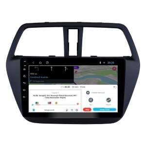 Navigatie dedicata cu Android Suzuki SX4 S-Cross dupa 2013, 1GB RAM, Radio GPS Dual Zone, Display HD IPS 9" Touchscreen, Internet Wi-Fi, Bluetooth, MirrorLink, USB 100509756