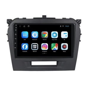 Navigatie dedicata cu Android Suzuki Vitara dupa 2015, 2GB RAM, Radio GPS Dual Zone, Display HD IPS 9" Touchscreen, Internet Wi-Fi, Bluetooth, MirrorLink, USB 100482996