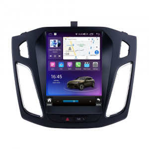 Navigatie dedicata cu Android tip tesla Ford Focus III 2011 - 2018, 8GB RAM, Radio GPS Dual Zone, Touchscreen IPS 9.7" HD, Internet Wi-Fi si slot SIM 4G, Bluetooth, MirrorLink, USB
