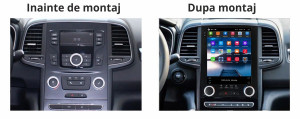 Navigatie dedicata cu Android tip tesla Renault Megane IV 2016 - 2020 fara navigatie originala, 4GB 57536