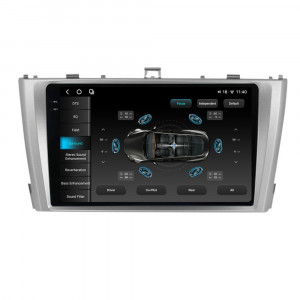 Navigatie dedicata cu Android Toyota Avensis 2009 - 2015, 12GB RAM, Radio GPS Dual Zone, Display 2K QLED 9.5" Touchscreen, Internet Wi-Fi si slot SIM 4G, Bluetooth, MirrorLink, USB, Waze 98066