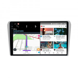Navigatie dedicata cu Android Toyota Avensis T25 2003 - 2009, 12GB RAM, Radio GPS Dual Zone, Display 2K QLED 9.5" Touchscreen, Internet Wi-Fi si slot SIM 4G, Bluetooth, MirrorLink, USB, Waze 99686