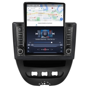 Navigatie dedicata cu Android Toyota Aygo 2005 - 2014, 1GB RAM, Radio GPS Dual Zone, Touchscreen IPS 9.7" HD tip Tesla, Internet Wi-Fi, Bluetooth, MirrorLink, USB 100491816