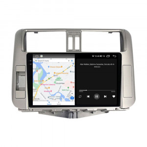 Navigatie dedicata cu Android Toyota Land Cruiser Prado J150 2009 - 2013, 8GB RAM, Radio GPS Dual Zone, Display 2K QLED 9.5" Touchscreen, Internet Wi-Fi si slot SIM 4G, Bluetooth, MirrorLink, USB, Waze 107636