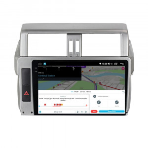 Navigatie dedicata cu Android Toyota Land Cruiser Prado J150 2013 - 2017, 8GB RAM, Radio GPS Dual Zone, Display 2K QLED 10.36" Touchscreen, Internet Wi-Fi si slot SIM 4G, Bluetooth, MirrorLink, USB, Waze 112696