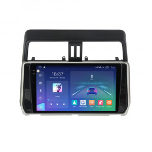 Navigatie dedicata cu Android Toyota Land Cruiser Prado J150 dupa 2017, 8GB RAM, Radio GPS Dual Zone, Display 2K QLED 10.36" Touchscreen, Internet Wi-Fi si slot SIM 4G, Bluetooth, MirrorLink, USB