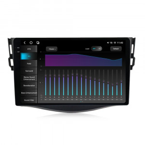 Navigatie dedicata cu Android Toyota Rav4 III 2005 - 2013, 12GB RAM, Radio GPS Dual Zone, Display 2K QLED 9.5" Touchscreen, Internet Wi-Fi si slot SIM 4G, Bluetooth, MirrorLink, USB, Waze 98086