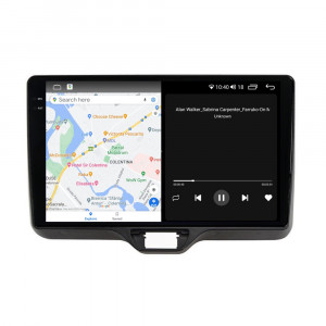 Navigatie dedicata cu Android Toyota Yaris P21 dupa 2020, 4GB RAM, Radio GPS Dual Zone, Display 2K QLED 10.36" Touchscreen, Internet Wi-Fi si slot SIM 4G, Bluetooth, MirrorLink, USB, Waze 105906