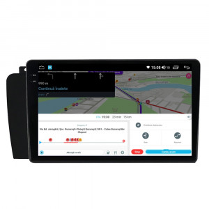 Navigatie dedicata cu Android Volvo V70 II / XC70 I 2004 - 2008, 4GB RAM, Radio GPS Dual Zone, Display 2K QLED 9.5" Touchscreen, Internet Wi-Fi si slot SIM 4G, Bluetooth, MirrorLink, USB, Waze 112286