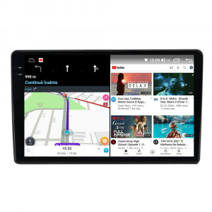 Navigatie dedicata cu Android VW Jetta III 2004 - 2011, 12GB RAM, Radio GPS Dual Zone, Display 2K QLED 10.36'' Touchscreen, Internet Wi-Fi si slot SIM 4G, Bluetooth, MirrorLink, USB, Waze 99716