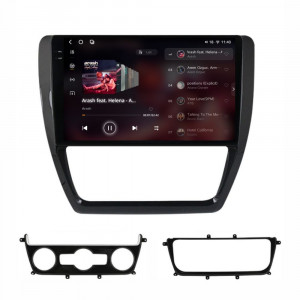 Navigatie dedicata cu Android VW Jetta IV 2011 - 2018, 12GB RAM, Radio GPS Dual Zone, Display 2K QLED 10.36" Touchscreen, Internet Wi-Fi si slot SIM 4G, Bluetooth, MirrorLink, USB, Waze 96306