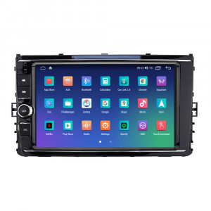 Navigatie dedicata cu Android VW T-Cross dupa 2018, 4GB RAM, Radio GPS Dual Zone, Display 2K QLED 9.5'' Touchscreen, Internet Wi-Fi si slot SIM 4G, Bluetooth, MirrorLink, USB, Waze 109896