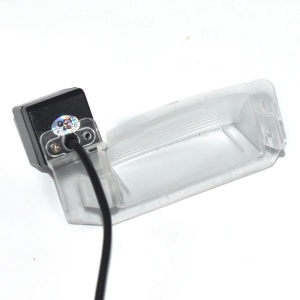Camera marsarier dedicata Citroen C-Crosser 2007 - 2012 tip lampa numar, AHD 720P, Night Vision, rezistenta la apa si praf, cablu video 6m 100010657
