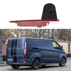 Camera marsarier dedicata Ford Transit / Tourneo Custom 2012 - 2018 cu 2 usi spate tip stop frana, AHD 720P, Night Vision, rezistenta la apa si praf, cablu video 6m 100044037