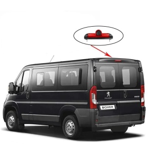 Camera marsarier dedicata Peugeot Boxer 2006 - 2020 tip stop frana, AHD 720P, Night Vision, rezistenta la apa si praf, cablu video 6m 100009397