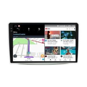 Navigatie dedicata cu Android Alfa Romeo Mito 2008 - 2018, 12GB RAM, Radio GPS Dual Zone, Display 2K QLED 9.5" Touchscreen, Internet Wi-Fi si slot SIM 4G, Bluetooth, MirrorLink, USB 100011607