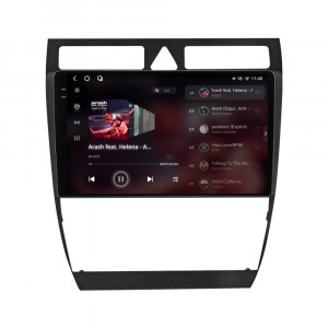 Navigatie dedicata cu Android Audi A6 (C5) 1997 - 2005, 12GB RAM, Radio GPS Dual Zone, Display 2K QLED 9.5" Touchscreen, Internet Wi-Fi si slot SIM 4G, Bluetooth, MirrorLink, USB, Waze 95537