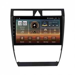 Navigatie dedicata cu Android Audi A6 (C5) 1997 - 2005, 6GB RAM, Radio GPS Dual Zone, Display HD QLED 9" Touchscreen, Internet Wi-Fi si slot SIM 4G, Bluetooth, MirrorLink, USB