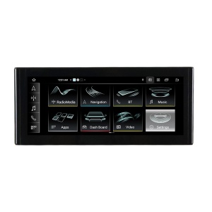 Navigatie dedicata cu Android Audi Q3 (8U) 2011 - 2020 cu navigatie 3G+ HN+R, 6GB RAM, Radio GPS Dual Zone, Display QLED 12.3" Touchscreen, Internet Wi-Fi si slot SIM 4G, Bluetooth, MirrorLink, USB