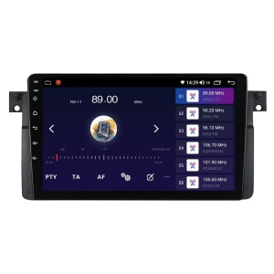 Navigatie dedicata cu Android BMW Seria 3 (E46) 1997 - 2005, 4GB RAM, Radio GPS Dual Zone, Display HD QLED 9" Touchscreen, Internet Wi-Fi si slot SIM 4G, Bluetooth, MirrorLink, USB 100250187