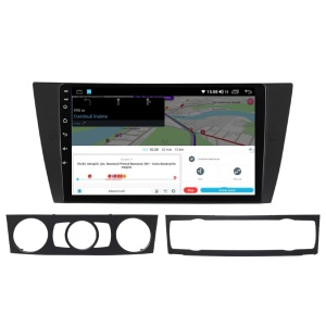 Navigatie dedicata cu Android BMW Seria 3 (E90) 2004 - 2013, 2GB RAM, Radio GPS Dual Zone, Display HD QLED 9" Touchscreen, Internet Wi-Fi si slot SIM 4G, Bluetooth, MirrorLink, USB 100290657